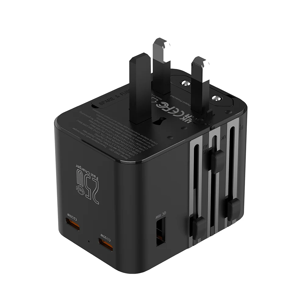 SOMOSTEL SMS-Q61 25W Gan Universal Travel Adapter